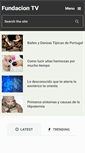 Mobile Screenshot of fundaciontv.com